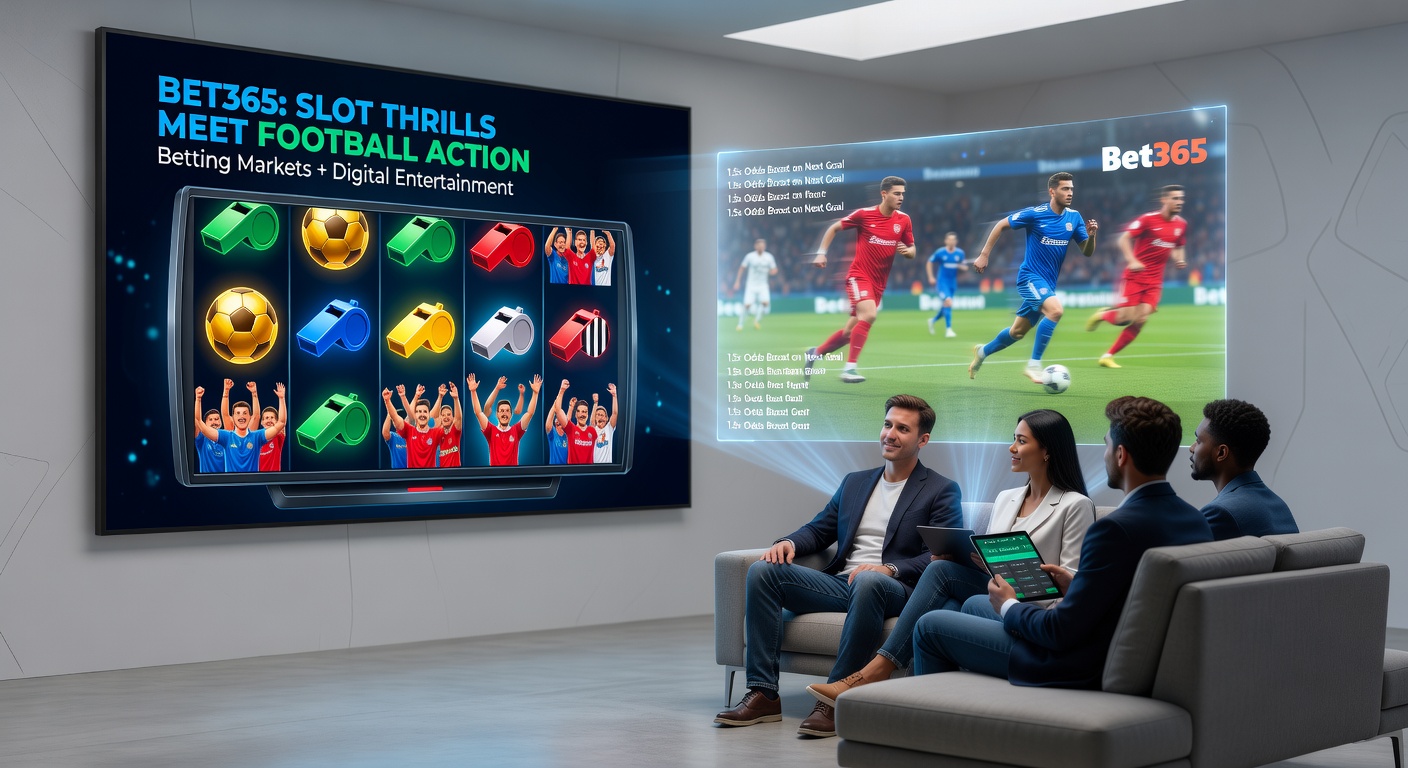 Users engaging with Bet365 app during a live football match, accessing both booking bets and slot games