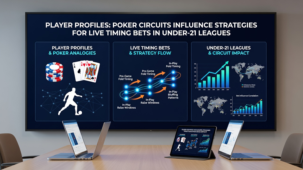 Analysis of timing bet data and player profiles for under-21 league events