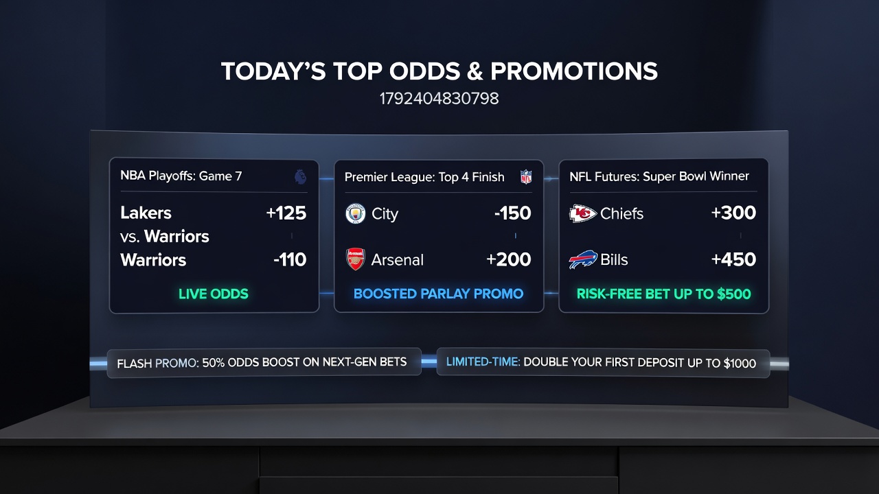Close-up view of promotional terms and conditions alongside live sports betting odds on a tablet screen